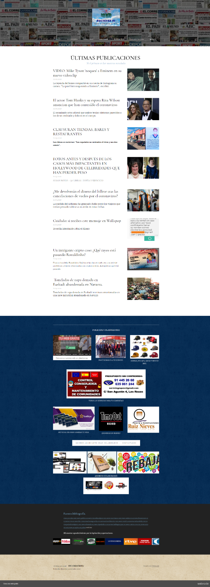 BLOG DE NOTICIAS